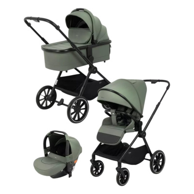 Коляска 3 в 1 MOWBaby Amber MB068 Olive 01